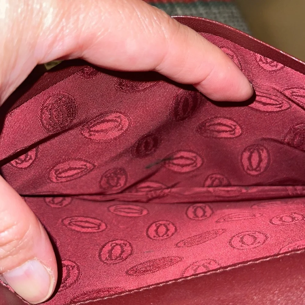 Authentic Vintage Cartier Bifold wallet